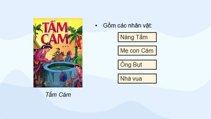 Giáo án điện tử Mĩ thuật 5 cánh diều Bài 12: Nhân vật truyện em yêu thích