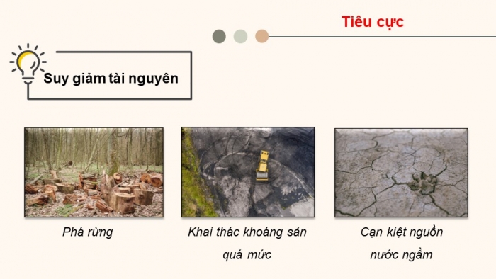 Giáo án điện tử Địa lí 12 chân trời Bài 33: Thực hành Tìm hiểu mối quan hệ giữa phát triển kinh tế – xã hội với bảo vệ môi trường ở Đông Nam Bộ