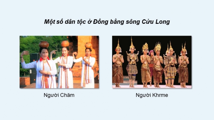 Giáo án điện tử Địa lí 12 chân trời Bài 34: Sử dụng hợp lí tự nhiên để phát triển kinh tế ở Đồng bằng sông Cửu Long