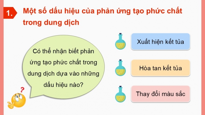 Giáo án điện tử Hoá học 12 kết nối Bài 29: Một số tính chất và ứng dụng của phức chất