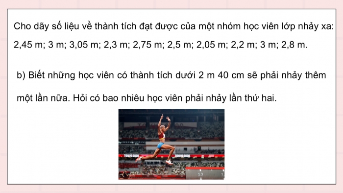 Giáo án điện tử Toán 5 kết nối Bài 63: Thu thập, phân loại, sắp xếp các số liệu