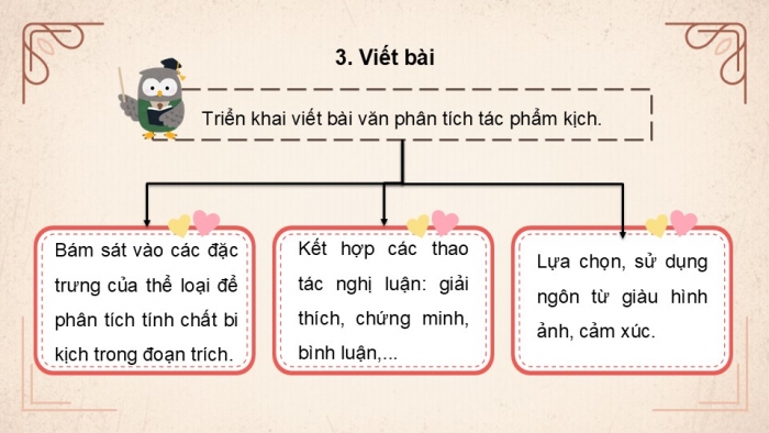 Giáo án điện tử Ngữ văn 9 cánh diều Bài 9: Phân tích một tác phẩm kịch