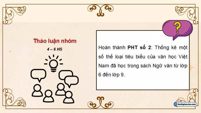 Giáo án điện tử Ngữ văn 9 cánh diều Bài Tổng kết về văn học