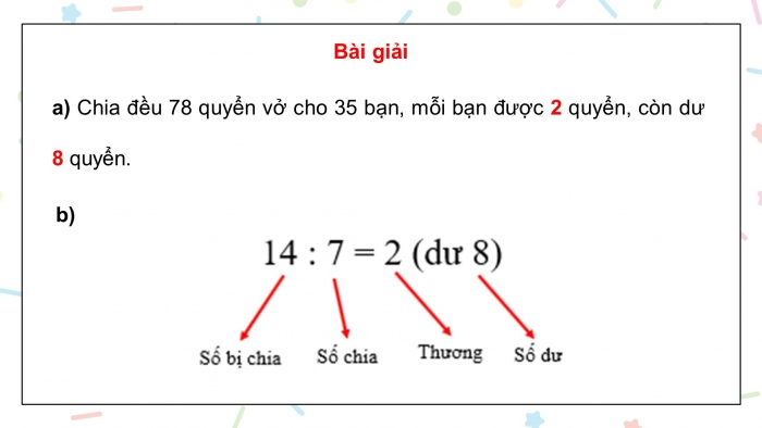 Giáo án điện tử Toán 5 chân trời Bài 92: Ôn tập phép nhân, phép chia