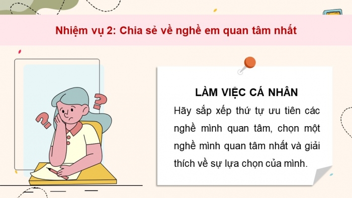 Giáo án điện tử Hoạt động trải nghiệm 9 chân trời bản 1 Chủ đề 8 Tuần 26