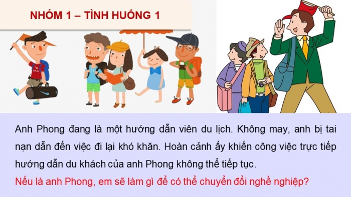 Giáo án điện tử Hoạt động trải nghiệm 12 cánh diều Chủ đề 9: Sẵn sàng bước vào thế giới nghề nghiệp (P2)