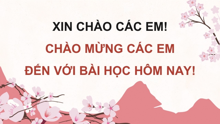 Giáo án điện tử Hoạt động trải nghiệm 9 chân trời bản 1 Chủ đề 7 Tuần 24