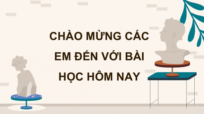 Giáo án điện tử Mĩ thuật 5 cánh diều Bài 14: Vui học cùng danh hoạ