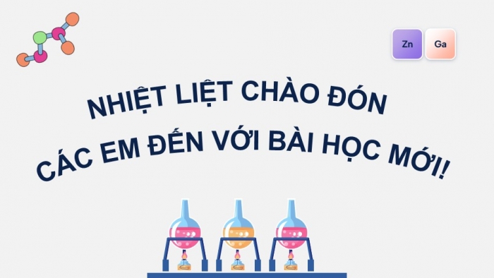 Giáo án điện tử Hoá học 12 kết nối Bài 27: Đại cương về kim loại chuyển tiếp dãy thứ nhất