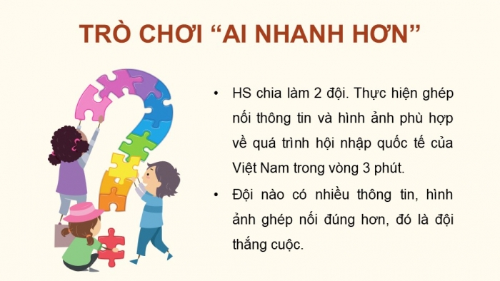 Giáo án điện tử chuyên đề Lịch sử 12 chân trời CĐ 3 Phần 1: Một số khái niệm (a. Toàn cầu hoá)