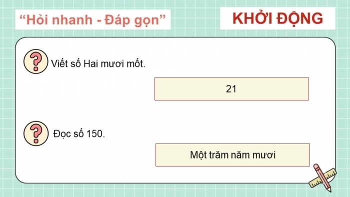 Giáo án điện tử Toán 5 chân trời Bài 87: Ôn tập số tự nhiên