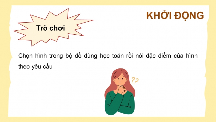 Giáo án điện tử Toán 5 chân trời Bài 94: Ôn tập hình phẳng và hình khối