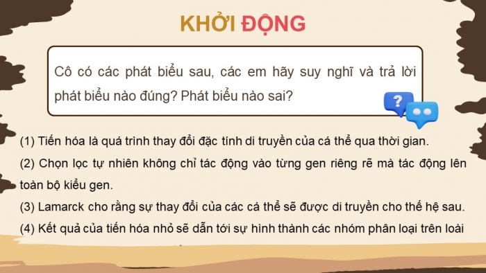 Giáo án điện tử KHTN 9 chân trời - Phân môn Sinh học Bài Ôn tập chủ đề 12