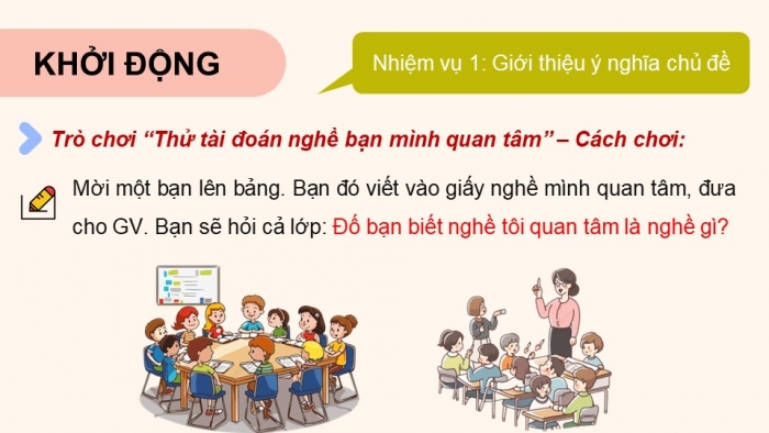 Giáo án điện tử Hoạt động trải nghiệm 9 chân trời bản 1 Chủ đề 8 Tuần 26