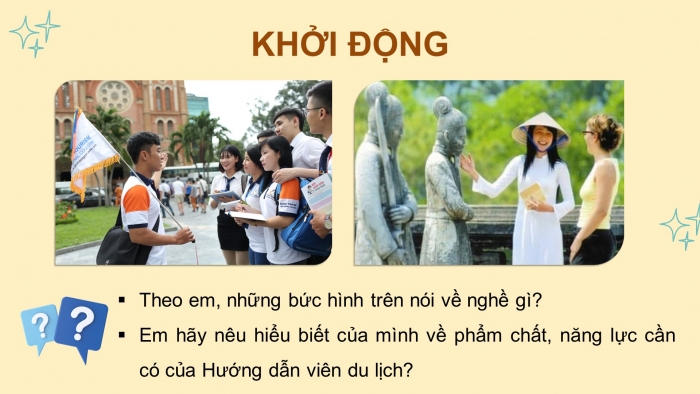 Giáo án điện tử Hoạt động trải nghiệm 9 cánh diều Chủ đề 8 - Hoạt động giáo dục 2: Rèn luyện bản thân theo nghề em quan tâm