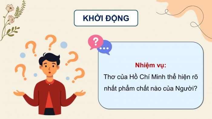 Giáo án điện tử Ngữ văn 12 chân trời Bài 8: Nguyên tiêu (Hồ Chí Minh)