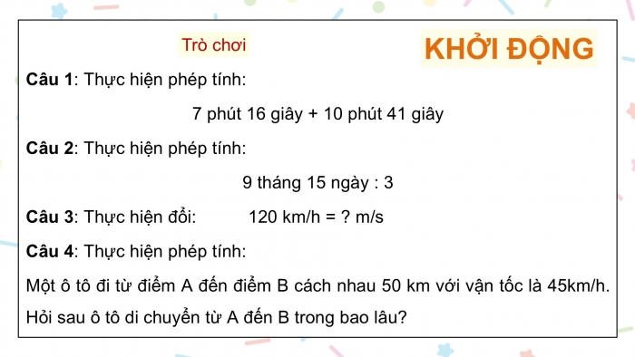 Giáo án điện tử Toán 5 kết nối Bài 62: Luyện tập chung