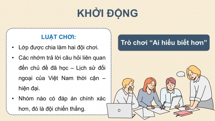 Giáo án điện tử Lịch sử 12 kết nối Thực hành Chủ đề 5