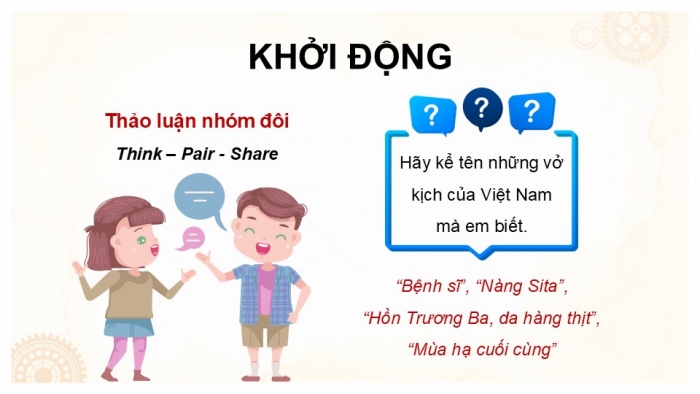 Giáo án điện tử Ngữ văn 9 cánh diều Bài 9: Đình công và nổi dậy (Trích kịch Kim tiền – Vi Huyền Đắc)