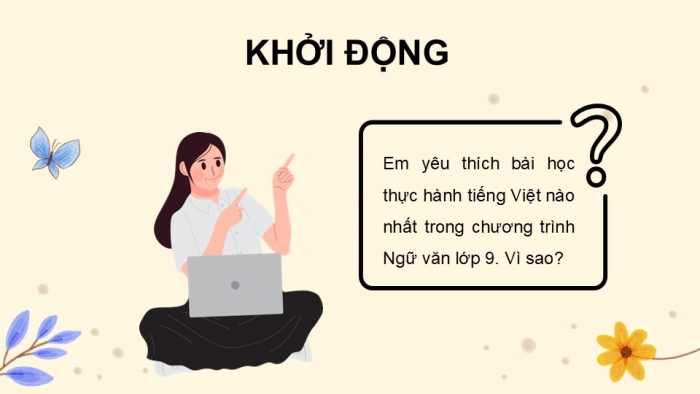 Giáo án điện tử Ngữ văn 9 cánh diều Bài Tổng kết về tiếng Việt