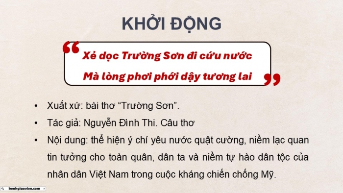 Giáo án điện tử Lịch sử 9 kết nối Bài 17: Việt Nam kháng chiến chống Mỹ, cứu nước, thống nhất đất nước giai đoạn 1965 – 1975