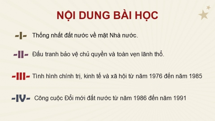 Giáo án điện tử Lịch sử 9 kết nối Bài 18: Việt Nam từ năm 1976 đến năm 1991 (P2)