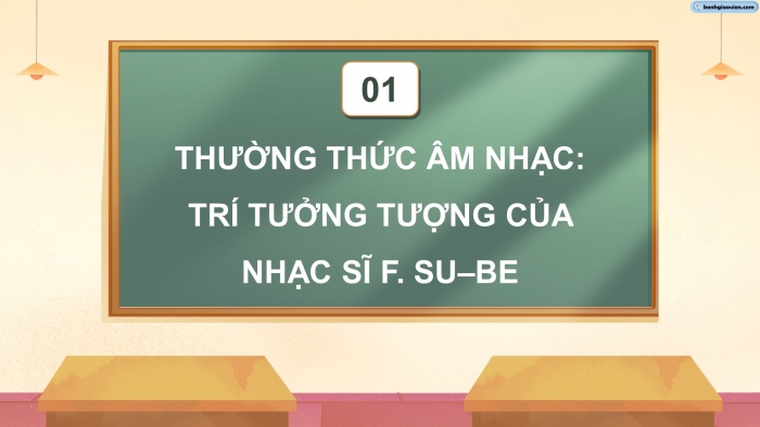 Giáo án điện tử Âm nhạc 5 chân trời Tiết 3: Thường thức âm nhạc Trí tưởng tượng của nhạc sĩ F. Su-be (F. Schubert), Nhà ga âm nhạc