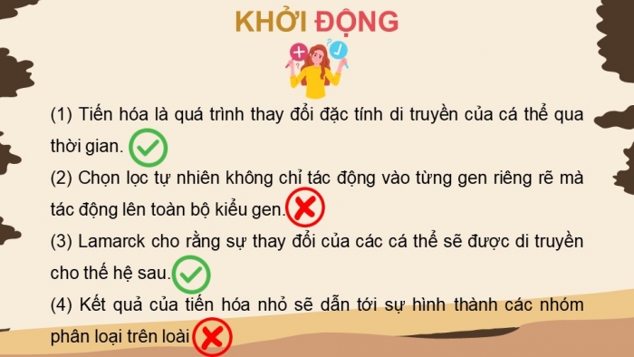 Giáo án điện tử KHTN 9 chân trời - Phân môn Sinh học Bài Ôn tập chủ đề 12