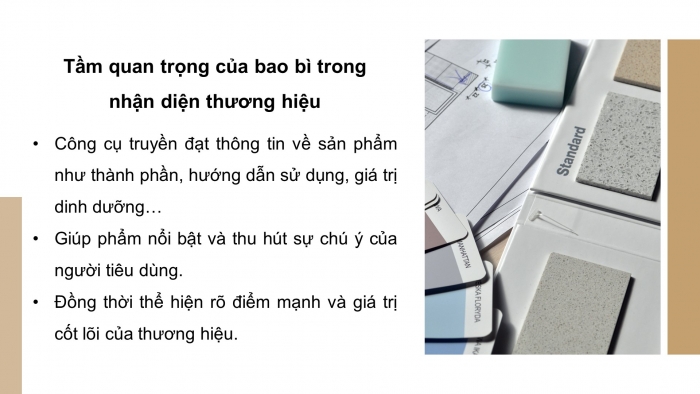 Giáo án điện tử Mĩ thuật 9 chân trời bản 2 Bài 14: Thiết kế bao bì sản phẩm