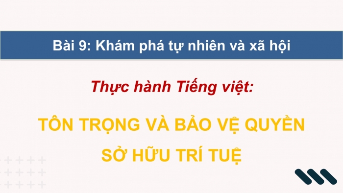 Giáo án điện tử Ngữ văn 12 chân trời Bài 9: Thực hành tiếng Việt