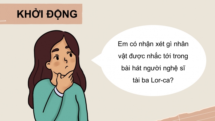 Giáo án điện tử Ngữ văn 12 cánh diều Bài 8: Đàn ghi ta của Lor-ca (Thanh Thảo)