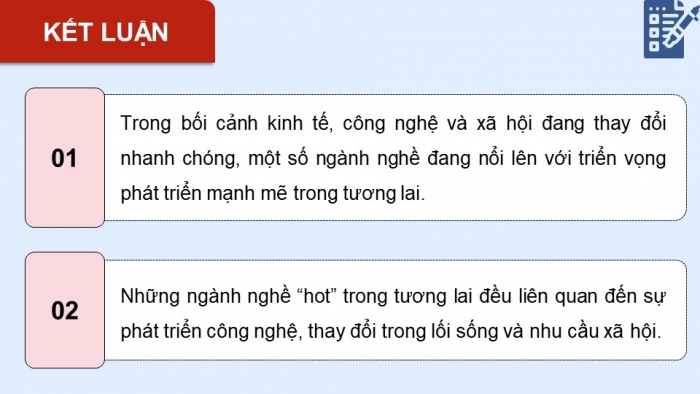 Giáo án điện tử Hoạt động trải nghiệm 12 cánh diều Chủ đề 8: Chọn nghề phù hợp (P1)