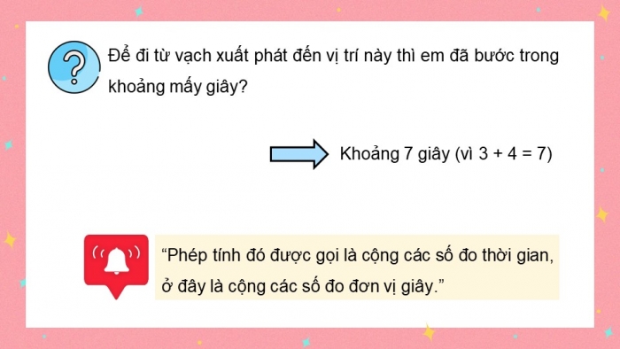 Giáo án điện tử Toán 5 chân trời Bài 78: Cộng số đo thời gian