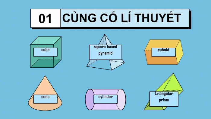 Giáo án PPT dạy thêm Toán 5 Chân trời bài 64: Hình hộp chữ nhật, hình lập phương