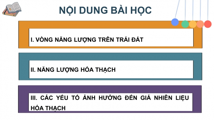 Giáo án điện tử KHTN 9 kết nối - Phân môn Vật lí Bài 16: Vòng năng lượng trên Trái Đất. Năng lượng hoá thạch