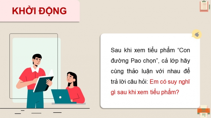 Giáo án điện tử Hoạt động trải nghiệm 9 chân trời bản 1 Chủ đề 9 Tuần 33