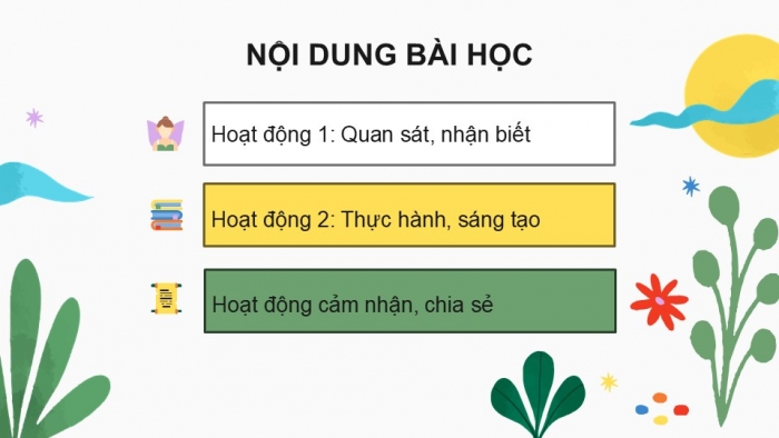 Giáo án điện tử Mĩ thuật 5 cánh diều Bài 13: Câu chuyện của em