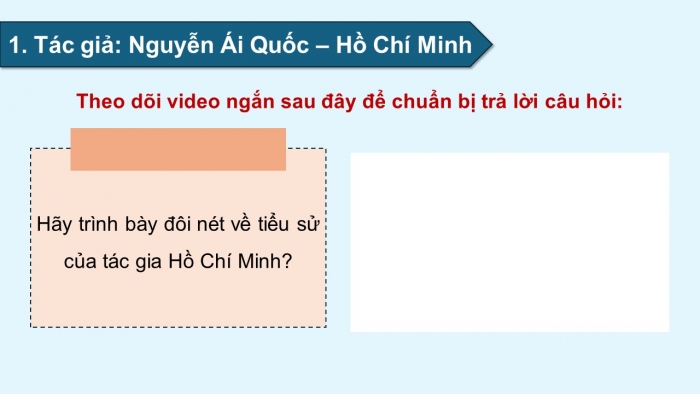 Giáo án điện tử Ngữ văn 12 chân trời Bài 8: Tuyên ngôn Độc lập (Hồ Chí Minh)