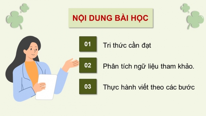 Giáo án điện tử Ngữ văn 12 chân trời Bài 9: Viết báo cáo kết quả nghiên cứu về một vấn đề tự nhiên hoặc xã hội