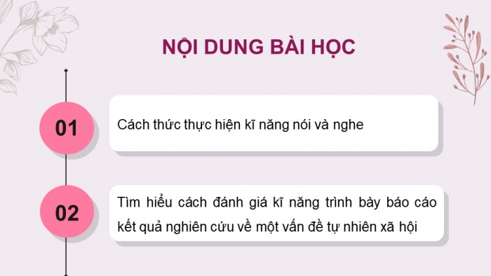 Giáo án điện tử Ngữ văn 12 chân trời Bài 9: Trình bày báo cáo kết quả nghiên cứu về một vấn đề tự nhiên hoặc xã hội