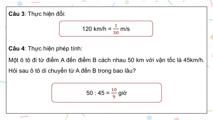 Giáo án điện tử Toán 5 kết nối Bài 62: Luyện tập chung