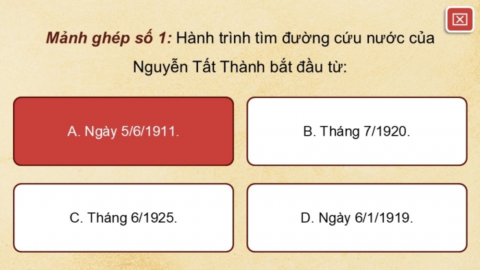 Giáo án điện tử Lịch sử 12 kết nối Bài 16: Hồ Chí Minh - Anh hùng giải phóng dân tộc