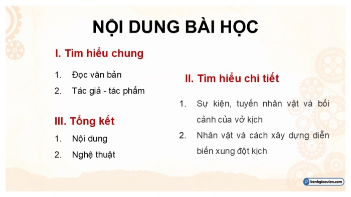 Giáo án điện tử Ngữ văn 9 cánh diều Bài 9: Đình công và nổi dậy (Trích kịch Kim tiền – Vi Huyền Đắc)