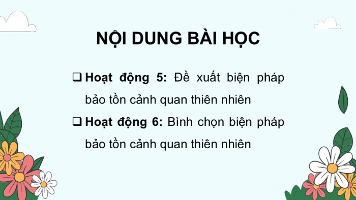 Giáo án điện tử Hoạt động trải nghiệm 5 chân trời bản 1 Chủ đề 8 Tuần 30