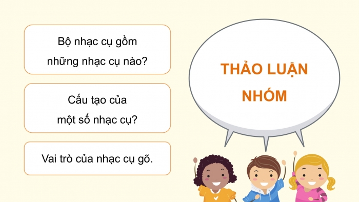 Giáo án điện tử Âm nhạc 5 kết nối Tiết 29: Thường thức âm nhạc Giới thiệu một số nhạc cụ gõ nước ngoài, Nghe nhạc Vũ điệu Tây Ban Nha (E-xơ-pa-nha Ca-ni), Ôn bài hát Đất nước tươi đẹp sao