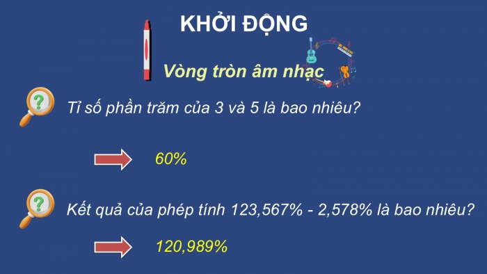 Giáo án PPT dạy thêm Toán 5 Chân trời bài 59: Em làm được những gì?