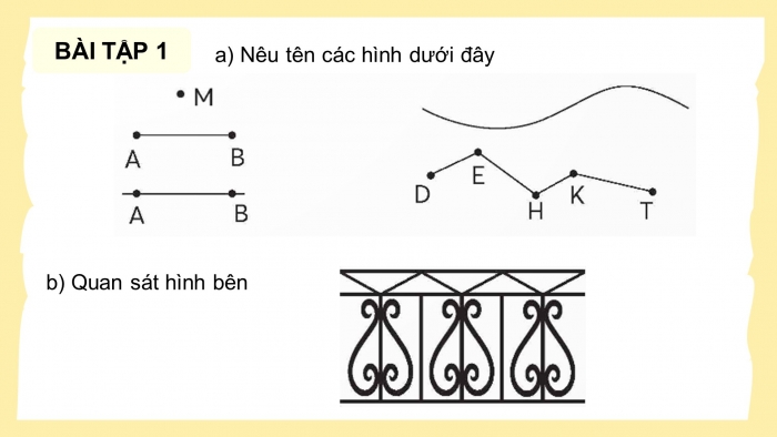 Giáo án điện tử Toán 5 chân trời Bài 94: Ôn tập hình phẳng và hình khối