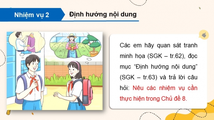 Giáo án điện tử Hoạt động trải nghiệm 9 chân trời bản 1 Chủ đề 8 Tuần 26