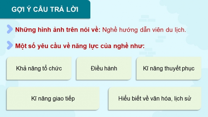 Giáo án điện tử Hoạt động trải nghiệm 9 chân trời bản 1 Chủ đề 8 Tuần 28