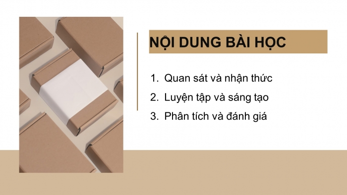 Giáo án điện tử Mĩ thuật 9 chân trời bản 2 Bài 14: Thiết kế bao bì sản phẩm